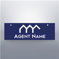 Coldwell Banker 24"x8" Custom Name Riders-D2