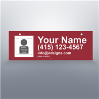 Alliance Bay 24"x8" Custom Photo Name Riders-D1