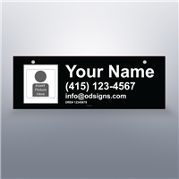 Alliance Bay 24"x8" Custom Photo Name Riders-D1B