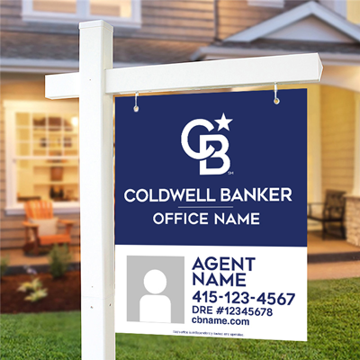 Coldwell Banker 24"x30" For Sale Panel-D1