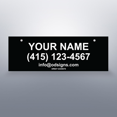 Alliance Bay 24"x8" Custom Name Riders-D1B