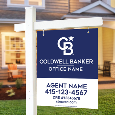 Coldwell Banker 24"x30" For Sale Panel-D2
