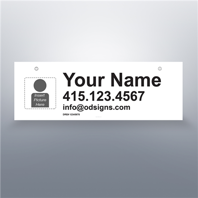 Generic 24"x8" Custom Photo Name Riders-D1