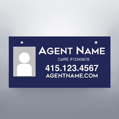 Coldwell Banker 24"x12" Custom Name Riders-D1