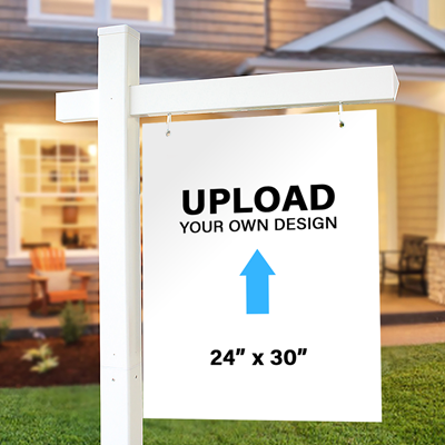 24" x 30" For Sale Panel - File Upload