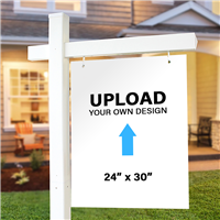 24" x 30" For Sale Panel - File Upload