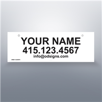 Generic 24"x8" Custom Name Riders-D1