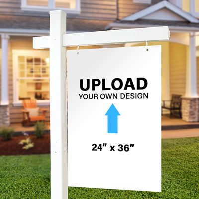 24" x 36" For Sale Panel - File Upload